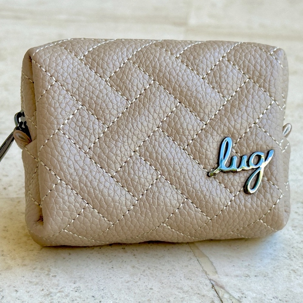 Lug Choo Choo Mini Classic VL Pill Organizer Box (Sand) NWOT